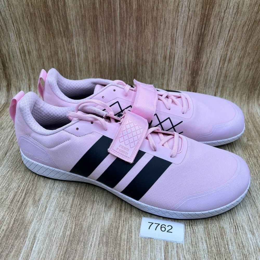 Adidas The Total 2 Weightlifting Shoes Men's‎ 14 Pink Crossfit Training JP9869